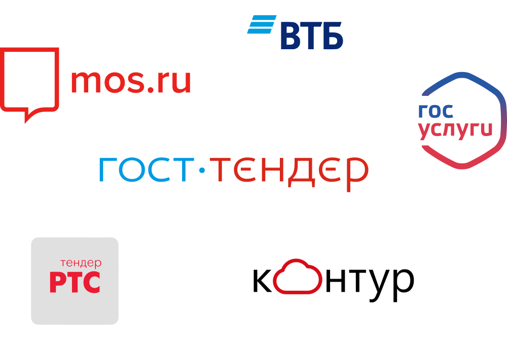 Логотип и фирменный стиль компании «ГОСТ-ТЕНДЕР»