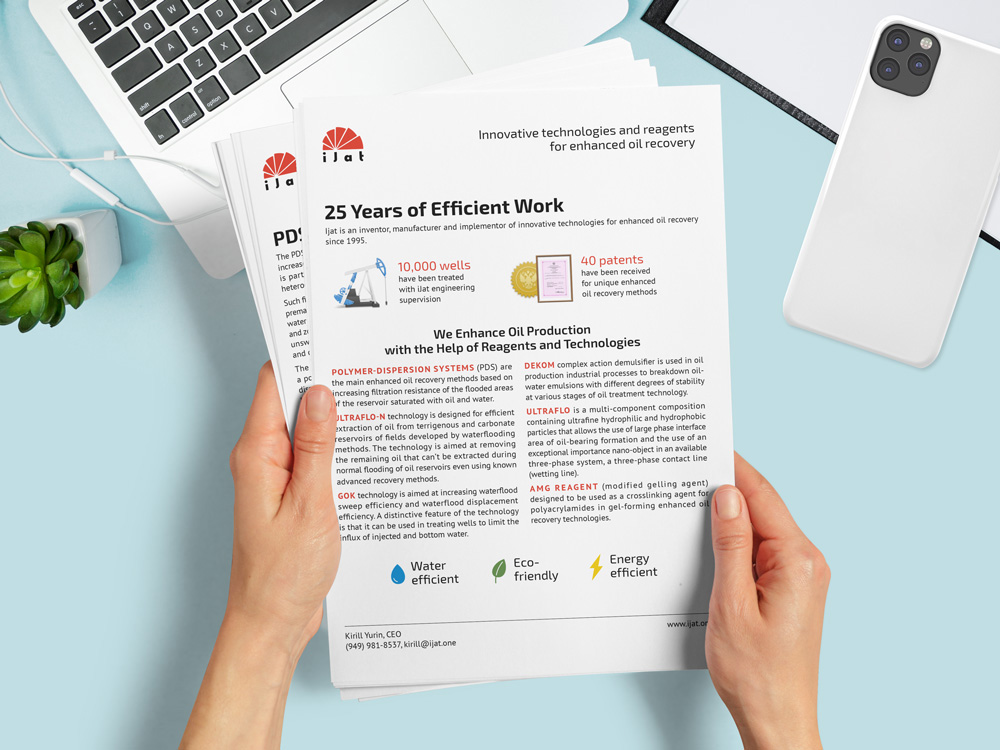 White paper для зарубежных партнеров компании «Иджат»