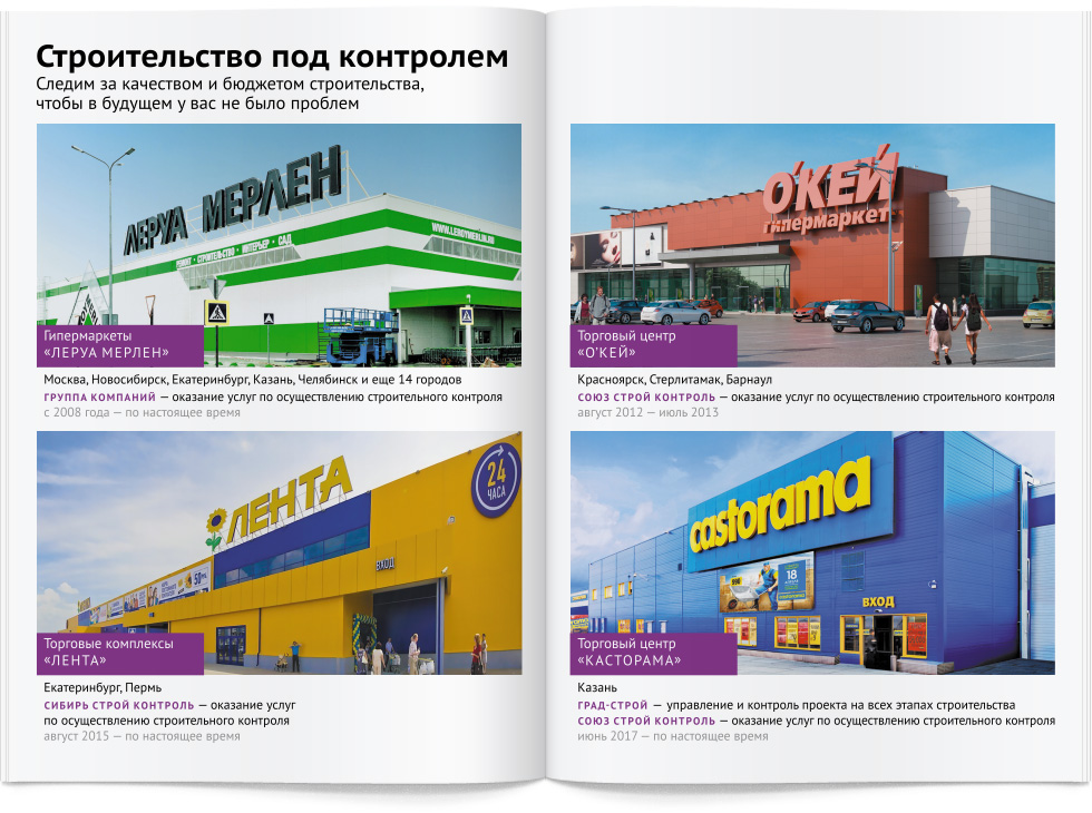Дизайн многостраничного буклета