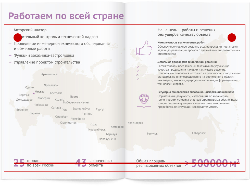 Дизайн многостраничного буклета